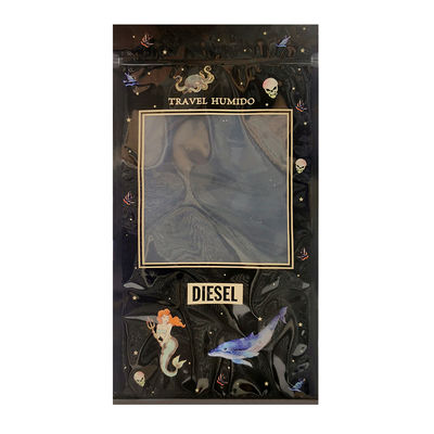 Étui de voyage à cigares de luxe en cuir personnalisé avec humidificateur, sac humidificateur portable doublé de cèdre, pochette Ziplock pour le contrôle de l'humidité