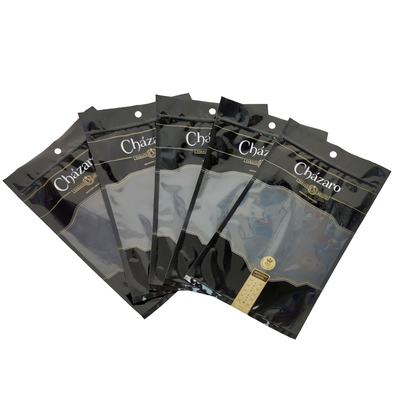 Vente en gros de glaçage imprimé sur mesure fermeture à glissière mat fermeture à glissière feuille d'aluminium fermeture à glissière sac d'emballage poche d'emballage de cigare humidifié sacs d'emballage