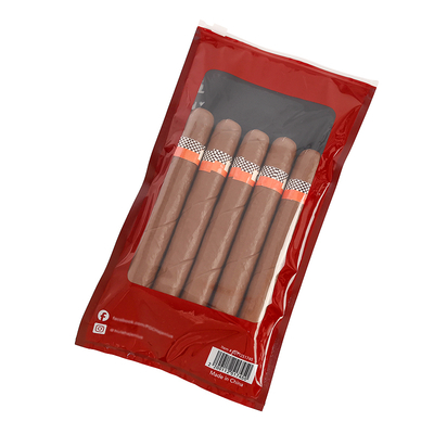 Sacs zippés en plastique pour l'humidification des cigares avec système humidificateur et éponge