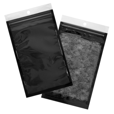 Sacs zippés portables pour cigares avec fenêtre transparente, système humidifié, sac humidifié pour cigares et sac d'emballage pour cigares