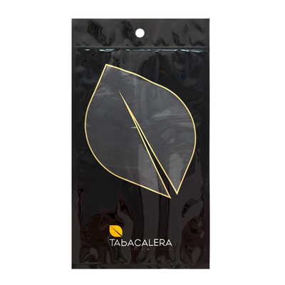 Emballage en plastique PE PET personnalisé résistant à l'humidité, fermeture à glissière réutilisable, sac Mylar, conception permanente pour les cigares de tabac, estampage à chaud