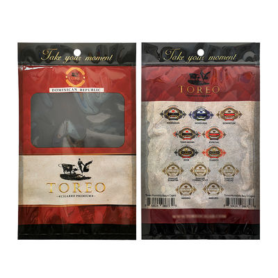 Sacs d'emballage de cigarettes à la main Sacs à cigarettes à feuilles roulantes Sacs d'emballage de tabac Sacs de cigarettes Mylar