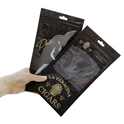 Étui de voyage à cigares de luxe en cuir personnalisé avec humidificateur, sac humidificateur portable doublé de cèdre, pochette Ziplock pour le contrôle de l'humidité