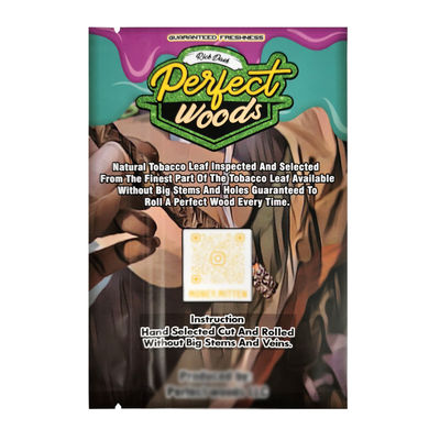 Foil Mylar plastique inodore résistant à l'humidité du tabac 30g 50g sacs d'emballage de cigares avec encoche déchirante