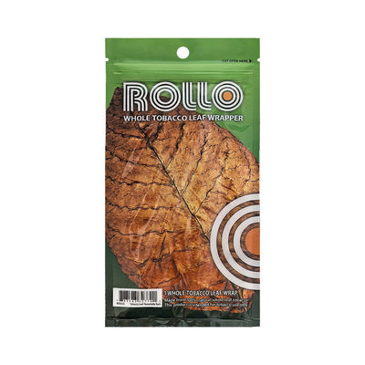 Sacs à fermeture éclair pour accessoires de fumeur à rouler à la main en plastique avec impression personnalisée, pour tabac, cigares, pochettes d'emballage hydratantes