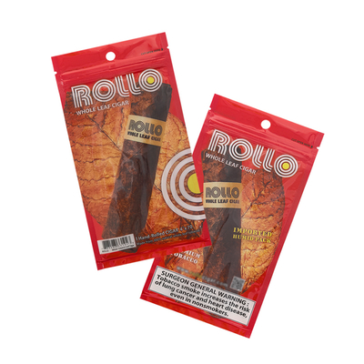 Plastique sur mesure Mini Portable Voyage Cigar Humidor Sacs d'emballage Humidificateur de tabac Sacs pour cigares