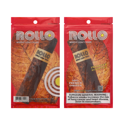 Plastique sur mesure Mini Portable Voyage Cigar Humidor Sacs d'emballage Humidificateur de tabac Sacs pour cigares