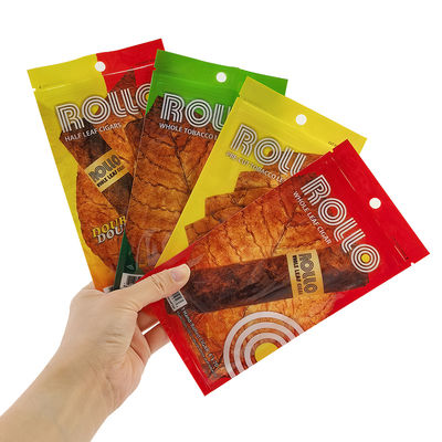 Sac d'humidification personnalisé professionnel pour cigares, sacs d'emballage de cigares en plastique humidifiés personnalisés