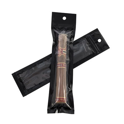 Sac à cigares portable transparent scellé sac de rangement hydratant sac d'hydratation pour cigares extérieur