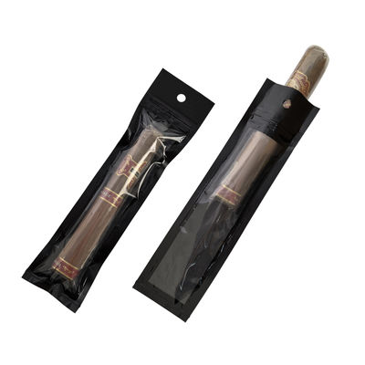 Sac à cigares portable transparent scellé sac de rangement hydratant sac d'hydratation pour cigares extérieur