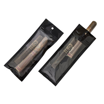 Sacs à cigares refermables en Mylar personnalisés, sacs en plastique pour accessoires de fumeur à rouler à la main, pochettes d'emballage pour l'hydratation des aliments