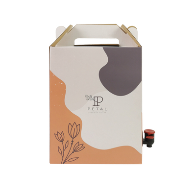 Boîte à café jetable personnalisée 1L/2L/3L avec valve de distribution