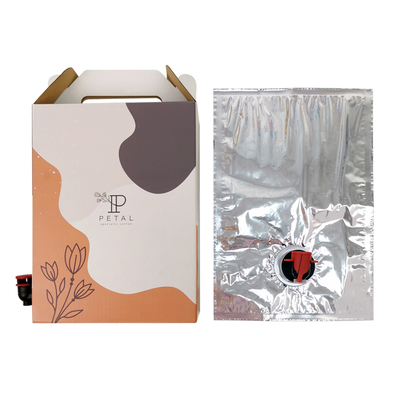 Boîte à café jetable personnalisée 1L/2L/3L avec valve de distribution
