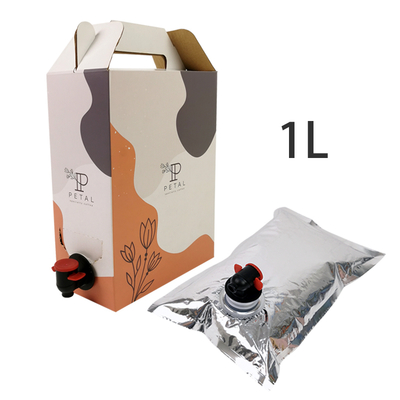Boîte à café jetable personnalisée 1L/2L/3L avec valve de distribution