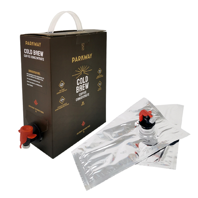 Sac à biberon en aluminium 3L personnalisé dans des sacs en boîte avec robinet distributeur pour jus liquide, vin, café, huile d'olive Sacs d'emballage avec robinet