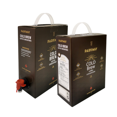 Sac à biberon en aluminium 3L personnalisé dans des sacs en boîte avec robinet distributeur pour jus liquide, vin, café, huile d'olive Sacs d'emballage avec robinet