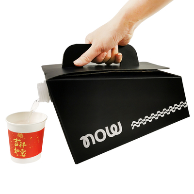 Logo personnalisé Impression 1L 2L 3L 5L 10L Café jetable Boisson de vin Sac BIB en boîte Dispenser Café à emporter Sac aseptique en boîte