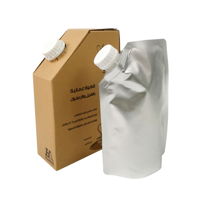 1L / 2L / 3L / 5L sac de boisson à main jetable sac à café bib en boîte
