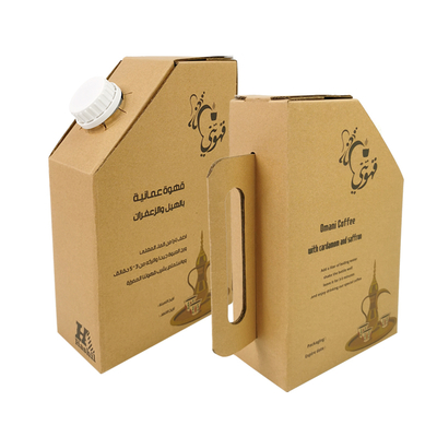 1L / 2L / 3L / 5L sac de boisson à main jetable sac à café bib en boîte