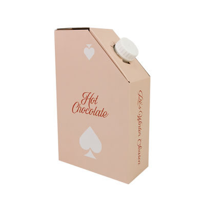 1L 1,5L 2L 3L 5L 96OZ BIB BAG Sac jetable en boîte Thé jus de café à emporter Boîte en papier avec distributeur