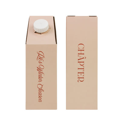 1L 1,5L 2L 3L 5L 96OZ BIB BAG Sac jetable en boîte Thé jus de café à emporter Boîte en papier avec distributeur