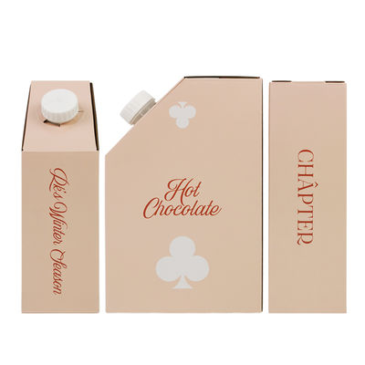 1L 1,5L 2L 3L 5L 96OZ BIB BAG Sac jetable en boîte Thé jus de café à emporter Boîte en papier avec distributeur