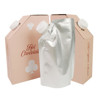 1L 1,5L 2L 3L 5L 96OZ BIB BAG Sac jetable en boîte Thé jus de café à emporter Boîte en papier avec distributeur