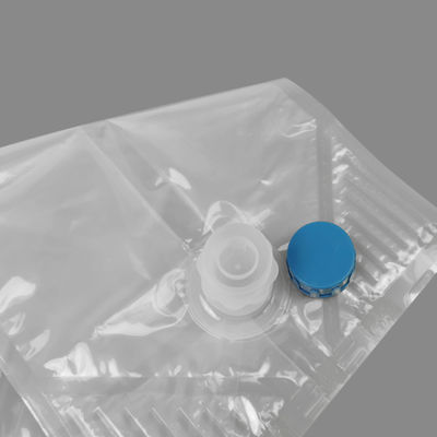 Boissons 10L sac BIB en boîte sac de nylon liquide distributeur de jus avec haute vis à anneau de soupape sac aseptique pour l'emballage