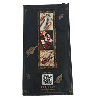 Petits sacs en plastique à fermeture éclair pour cigares, humidificateurs de cigares, épaisseur 0,09 mm, scellage durable pour une fraîcheur longue durée