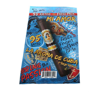 MOPP VMPET sac d'emballage de cigares PE tamper caractéristiques évidentes pour améliorer la sécurité et la confiance des consommateurs dans les cigares emballés