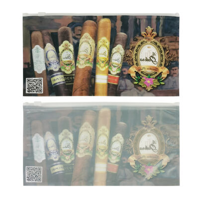 Petits sacs en plastique pour cigares, sacs en plastique hydratants pour cigares, conçus pour la rétention d'humidité et un accès facile refermable