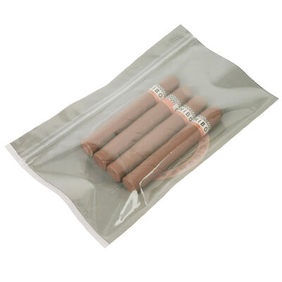 Volume 5 Cigares Sac d'emballage pour cigares en TPU et PE de qualité alimentaire, refermable et résistant à l'humidité, adapté au stockage des cigares