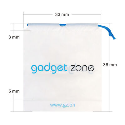 Sac à cordon double pour sous-vêtements Sac à cordon personnalisé Échantillon gratuit fourni Excellent choix pour les campagnes et les cadeaux