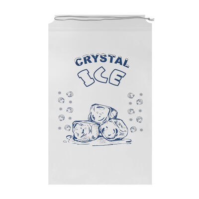 Sac à cordon en polyéthylène haute densité Sacs solides à cordon Parfait pour l'emballage industriel, le stockage et la manutention