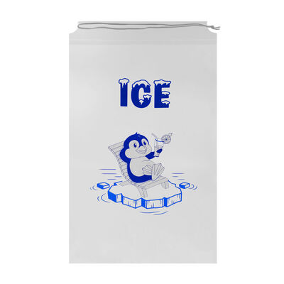 Sac à cordon en polyéthylène haute densité Sacs solides à cordon Parfait pour l'emballage industriel, le stockage et la manutention