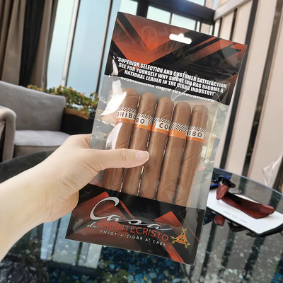 0.09mm Matériaux Sacs pour cave à cigares avec feuille d'humidité intérieure Options de couleur personnalisées conçus pour la conservation des cigares