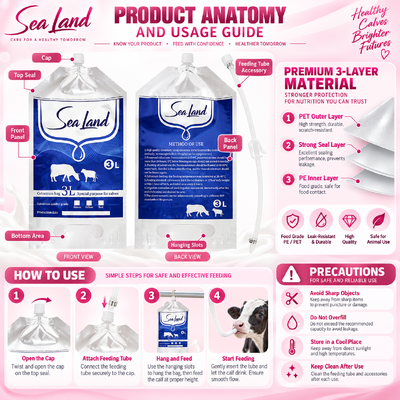 Sachet refermable avec bec verseur pour emballage liquide, doté d'une impression héliographique offrant une solution d'emballage étanche