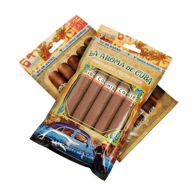 Bag Cigar Humidor Bags Volume 5 Cigars Thickness 0.09mm Perfect Solution for Keeping Cigars Fresh and Well Preserved
