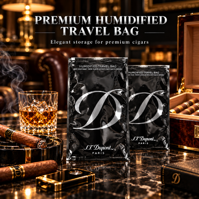 Thickness 0.09mm Cigar Humidor Bags MOPPPE Material Structure Volume 5 Cigars Durable Protective Barrier Against Dryness
