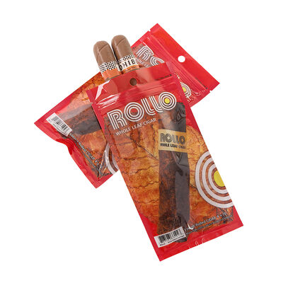 Small cigar bags custom assembled using MOPP PE material suitable for cigar packaging requiring durability and freshness
