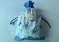 Doubles sacs de cordon adaptés aux besoins du client réutilisables pour le cadeau/vêtements promotionnels