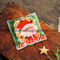 Sacs de empaquetage de casse-croûte de biscuits de Santa Claus Moose Snowman Self-Adhesive de Noël