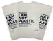 L'emballage zip-lock biodégradable écologique de fécule de maïs met en sac les sacs imprimés faits sur commande de tirette