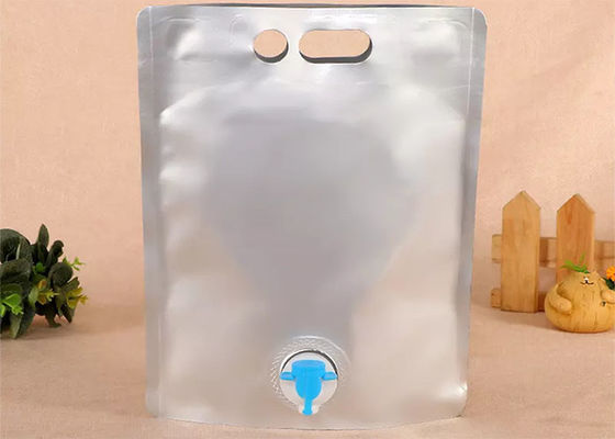 Poche réutilisable de vin de papier d'aluminium avec des matériaux de PE de /Spigot BOPA de bec