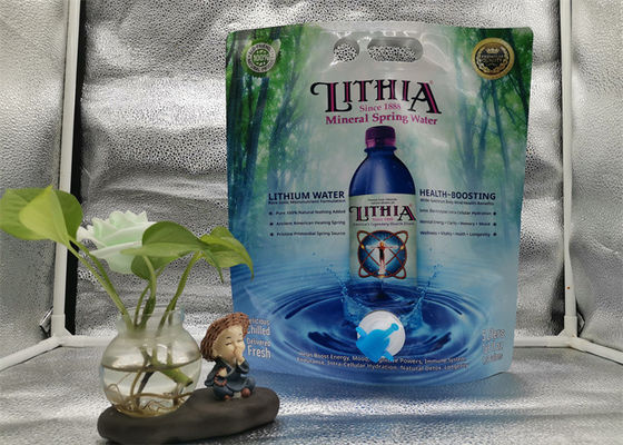 Impression en gravure Poche debout avec tuyau Pouche tuyau avec conception debout