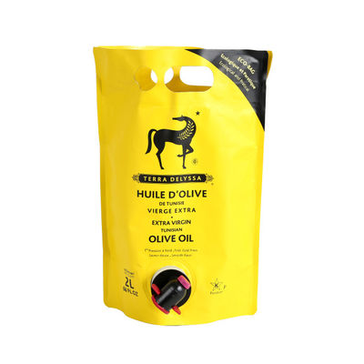 Emballage liquide Sac à sachet à bec vertical avec échantillon gratuit fourni