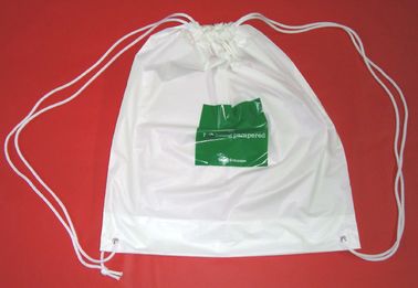 Sac en plastique de sac à dos de cordon imperméable avec le prix usine du déplacement, promotion, sports