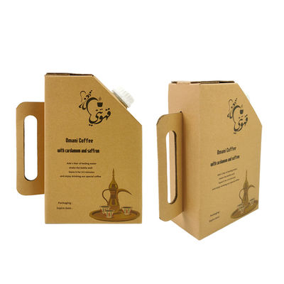 1L / 2L / 3L / 5L sac de boisson à main jetable sac à café bib en boîte