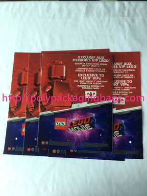 La coutume auto-adhésive de sac d'emballage transparent en plastique a imprimé la portée Rohs de GV