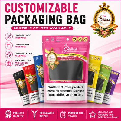 Sacs Humidificateurs pour cigares Volume 5 Cigare Résistant aux déchirures et aux perforations Étui de transport portable durable
